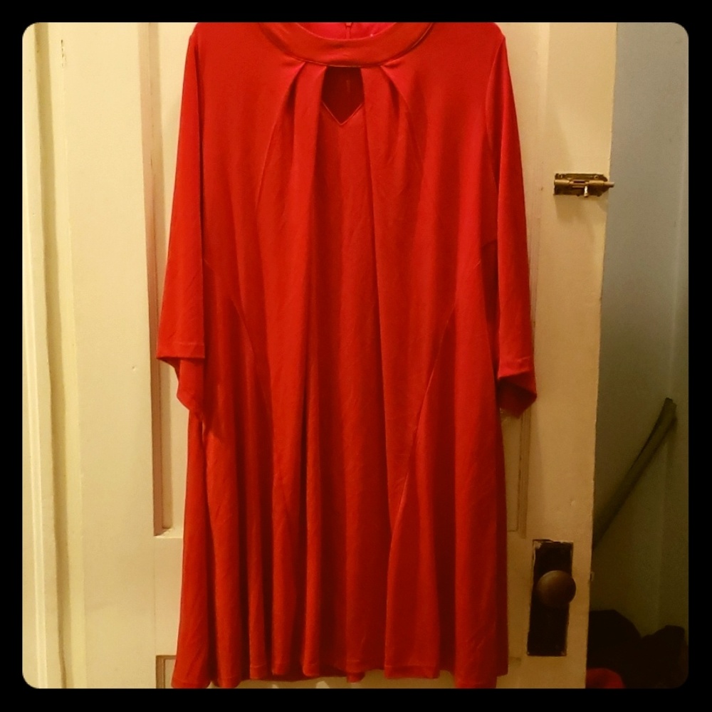 Long multi layered blouse dress